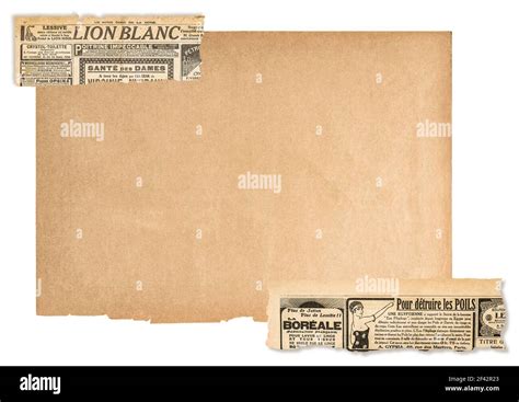 Ripped Newspaper Hi Res Stock Photography And Images Alamy