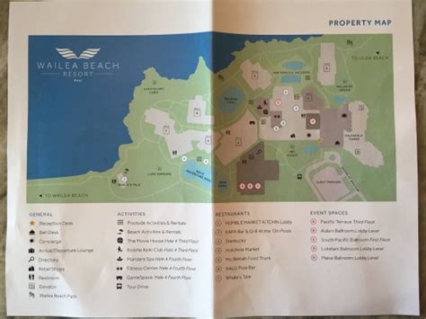 Wailea Beach Resort Map Sayre Courtnay