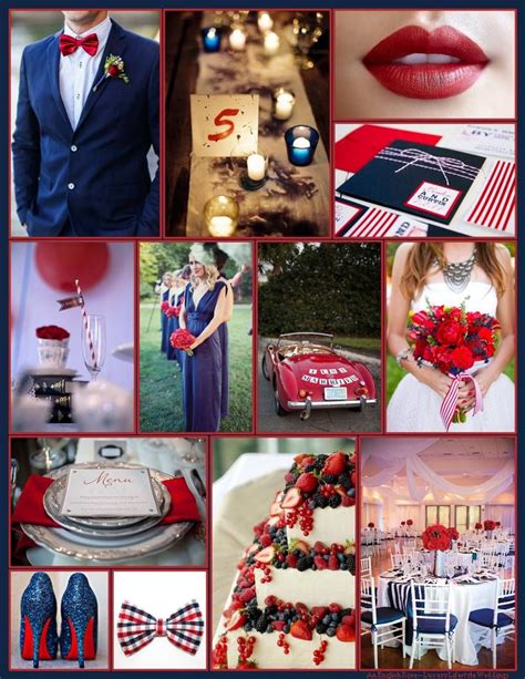 Montreal Wedding Planner An English Rose Red Wedding Blue Red