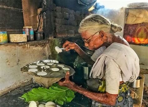 this 80 year old grandma cooks and serves idli with sambar and chutney just for rs 1