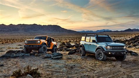 All New 2021 Bronco Two And Four Door Models Built Wild Suvs With