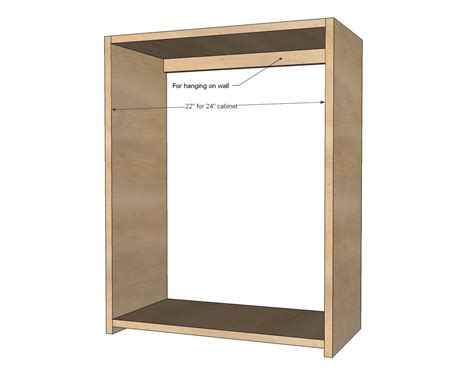 Eggs should be stored in the carton on a shelf. Wall Kitchen Cabinet Basic Carcass Plan | Kitchen wall ...