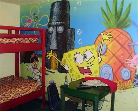 Decorate A Childs Bedroom Spongebob Kids Room Wall Decals Themed