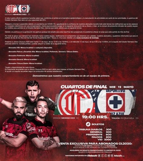 Cruz azul , se jugará el jueves 27 de mayo en el estadio tsm corona, recinto donde los de coahuila actúan como locales. Cruz Azul vs Toluca: Todo sobre la venta de boletos para ...