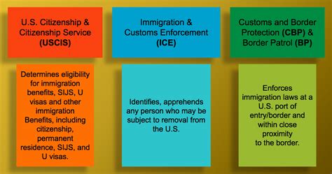Federal Agencies And Their Roles In Immigration Immigrants And State