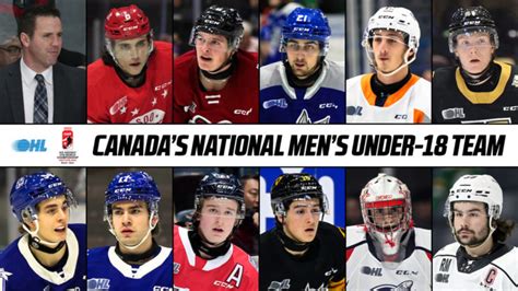 Eleven Ohl Players Representing Canada At 2023 Iihf World Under 18 Hockey Championship Ontario