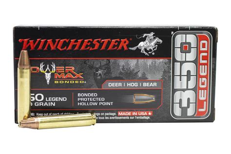 Winchester 350 Legend 160 Gr Php Power Max Bonded 20box Sportsmans