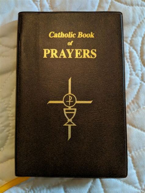 Catholic Book Of Prayers By Maurus Fitzgerald 1984 Vinyl Bound Large