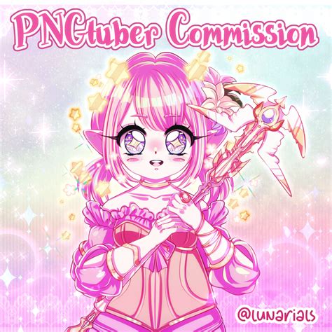 Custom Pngtuber Commission Png Avatar For Streaming Twitch Etsy