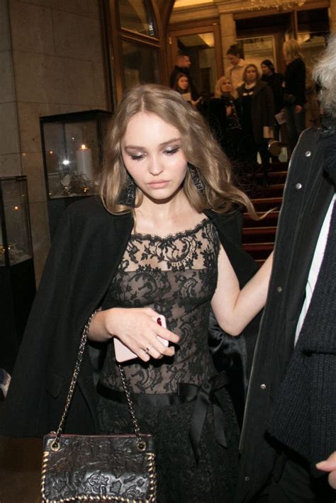 Lily Rose Depp See Through 8 Photos Thefappening