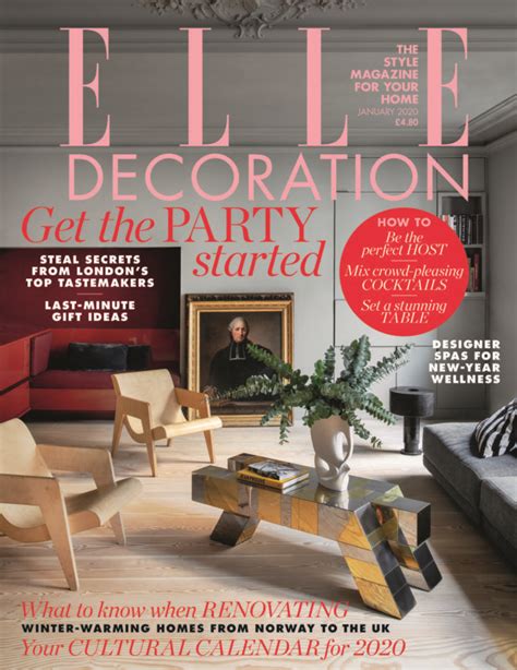 Elle Decoration Jan 2020 Buy Back Issues And Single Copies Elle Decor