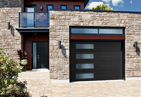 Modern Black Garage Doors Garages Mahogany Masterpiecedoors Driveways