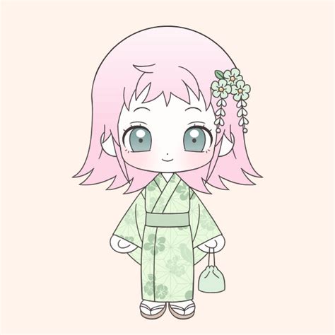 Chibi My Oc Selma In Kimono Picrew By Dariadoodleart On Deviantart