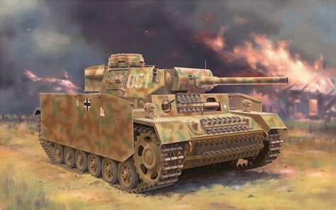 Pz Kpfw Iv W Skirts Panzer Iii Tanques Carro De Combate
