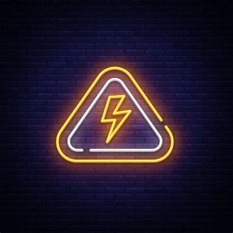 Lightning Bolt Led Neon Sign Custom Options Color Size Dimmable