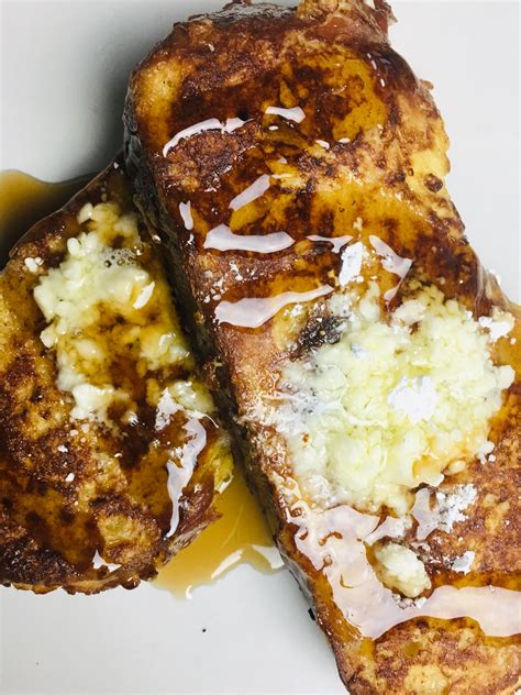 Challah French Toast — Gretchen Food Recipe Food Challah Challah