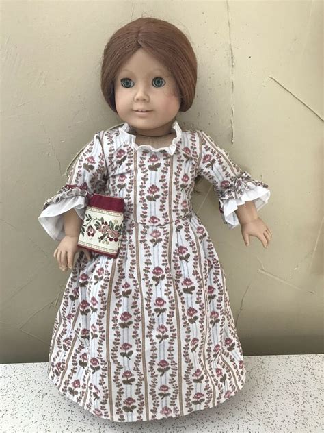 pleasant company american girl felicity merriman 18 doll retired meet dress red … felicity
