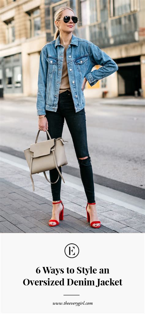 A denim jacket is a fantastic option to have at your disposal for its versatility, especially at this time of as with a tailored blazer, your denim jacket should be slim fitting if you want to wear it under an formerly online style and grooming editor at gq, jamie millar is a contributing editor to men's health. 6 Ways to Style an Oversized Denim Jacket | The Everygirl