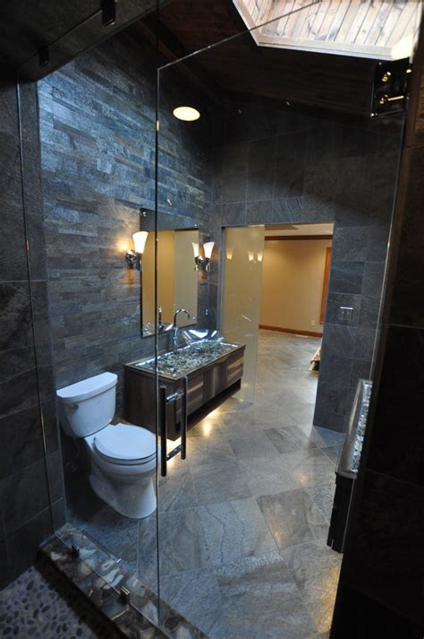 Supreme surface installed the granite countertop in our. Munro Spa Bathroom Remodel Greenwood, Indaina - Modern ...