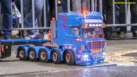 Rc Truck Special Stunning Scania Trucks Collection Youtube