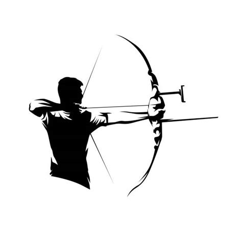 2100 Archery Silhouette Stock Photos Pictures And Royalty Free Images