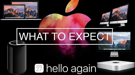 Apples October 27th Macbook Pro Event What To Expect Youtube