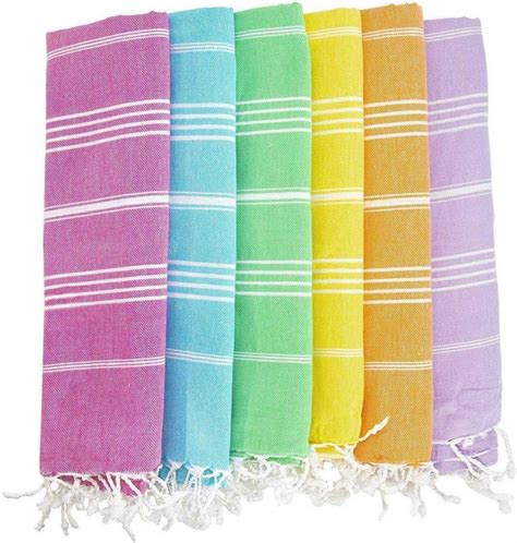 Turkish Cotton Beach Towels Soft Feel Oversized Highly Absorbent Set