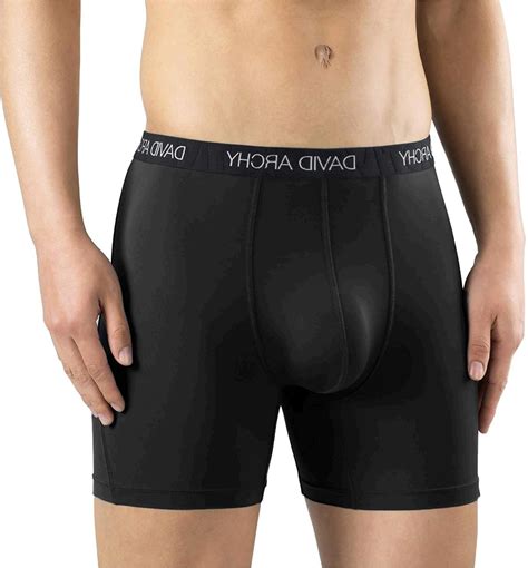 david archy 3 pack men s ultra soft quick dry sports underwear black size 1 0 ebay