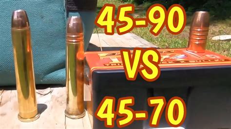 45 70 Vs 45 90 Barnestsx 300 Grain In Lever Action Youtube