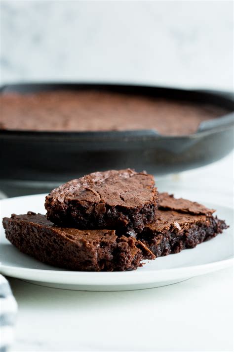 The Best Fudgy Cast Iron Skillet Brownies Cast Iron Recipes