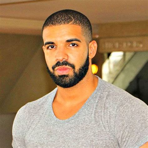 Drake New Haircut Heart Drake Wears His Heart On His Hairline How