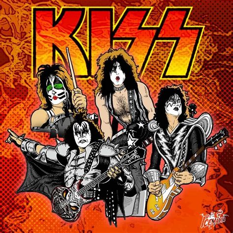 Rock N Roll Kiss Art Kiss Pictures Kiss Band