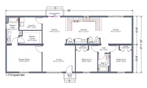 There are several free and downloadable plans that might suit your choice of. Pin by Cynthia L on Ranch House Plans | Rectangle house plans, Ranch house plans, Floor plans