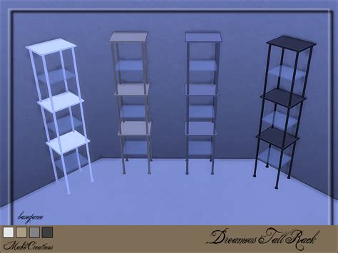 The Sims Resource Dreamous Tall Rack