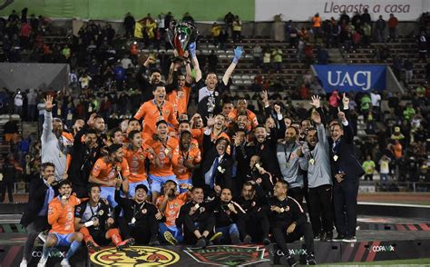 América Levanta Una Copa Más Es El Más Ganador En México Nuevolaredotv