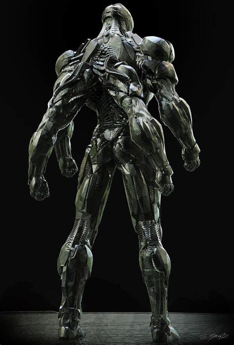 Cyborg Arm Concept Art For Zack Snyders Justice Leauge Jerad S Marantz