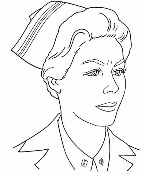Adult Nurse Coloring Pages Printable Coloring Pages