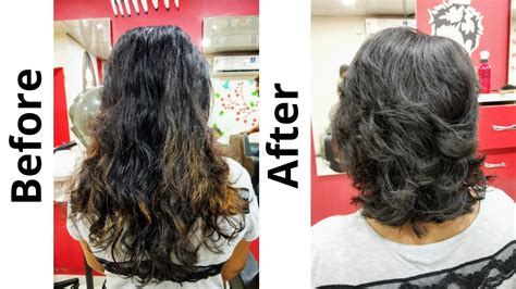 Step Cut Hairstyle For Short Hair Indian Wavy Haircut