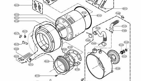 Lg Front Load Washing Machine Parts Diagram | Reviewmotors.co