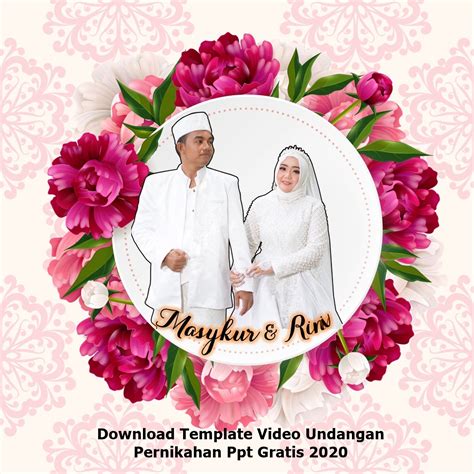 Download Template Video Undangan Digital Pernikahan Ppt Gratis 2020