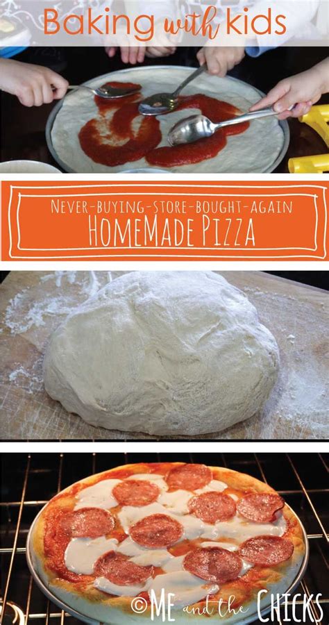 How To Make Awesome Homemade Pizza Easy Meals For Kids Baking With Kids