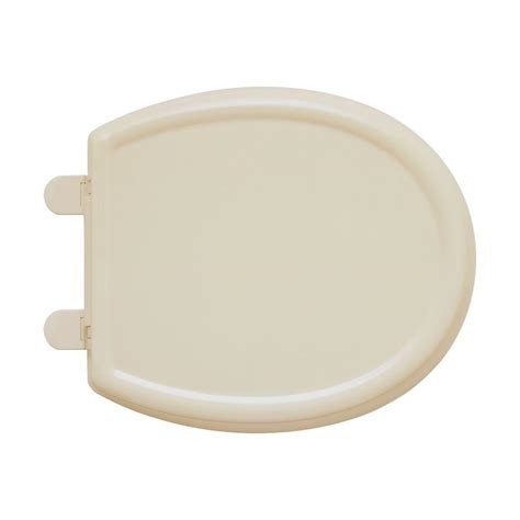 American Standard Cadet 3 Round Closed Front Toilet Seat In Bone 5345