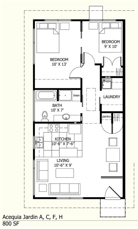 Fantastic 10 600 Square Foot House Plans With Garage 900 To 1100 Sq Ft