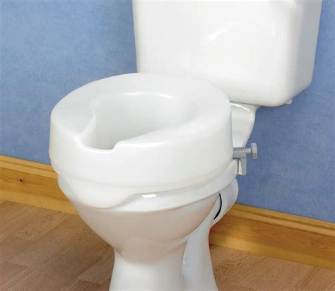 Homecraft Ashby Easy Fit Raised Toilet Seat Elevated Toilet Seat Locks