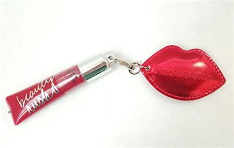 Victorias Secret Flavored Lip Gloss With Kiss Keychain