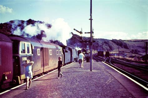 Exeter To Barnstaple And Ilfracombe Bristol England Old Train