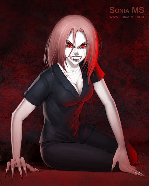 Commission Sakura Vampire By Soniamatas On Deviantart