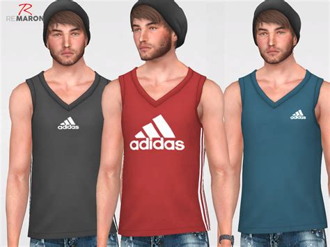 The Sims Resource Adidas Shirt For Men City Living Needed
