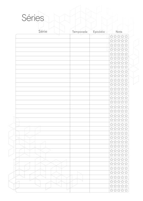 Planner Minimalista Xadrez Series Fazendo A Nossa Festa