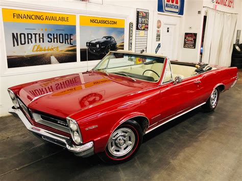 Used 1965 Pontiac Lemans Convertible 326 V8 Factory Buckets And
